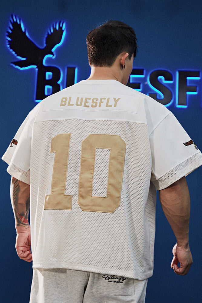 American sporty loose half sleeve T-shirt #BF045