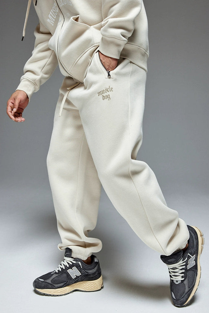 Fleece Loose Fitness Sweatpants #MD031