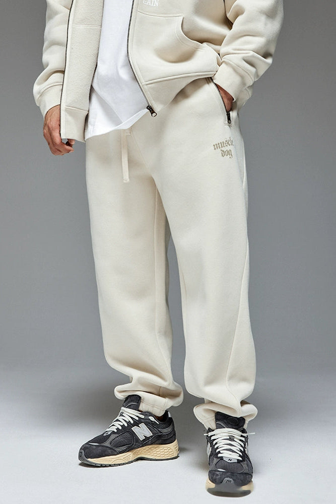 Fleece Loose Fitness Sweatpants #MD031