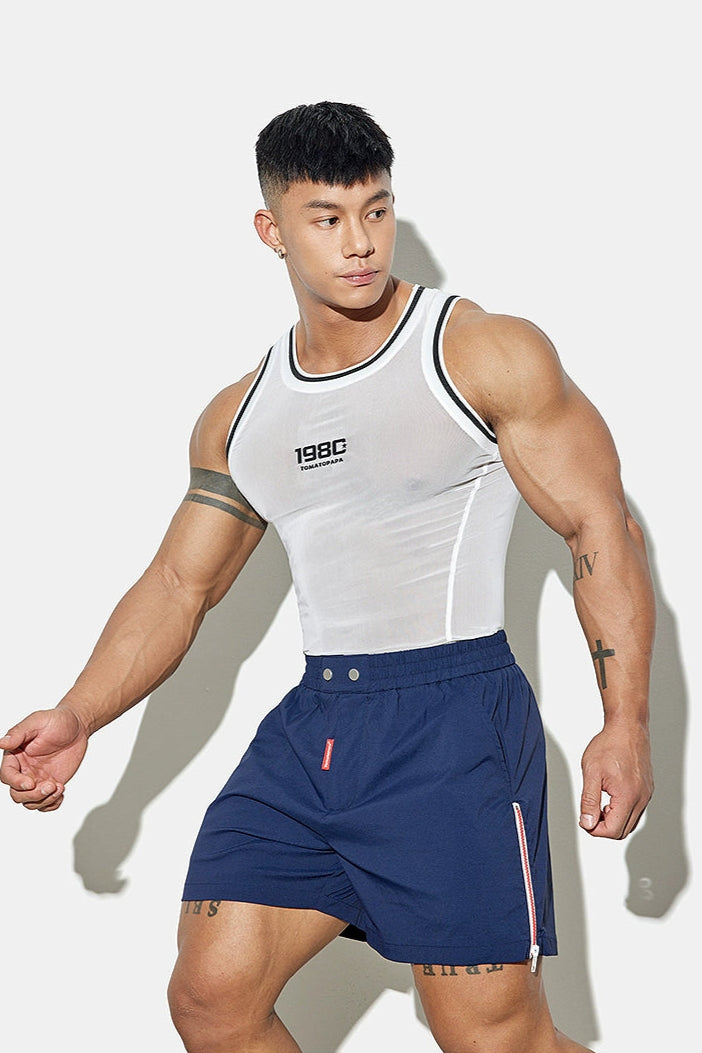 Slim Fit See-through Tanktop #TP002