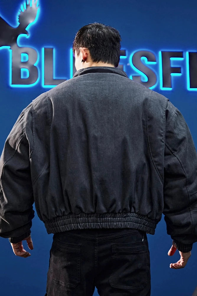 Short length wind jacket #BF043