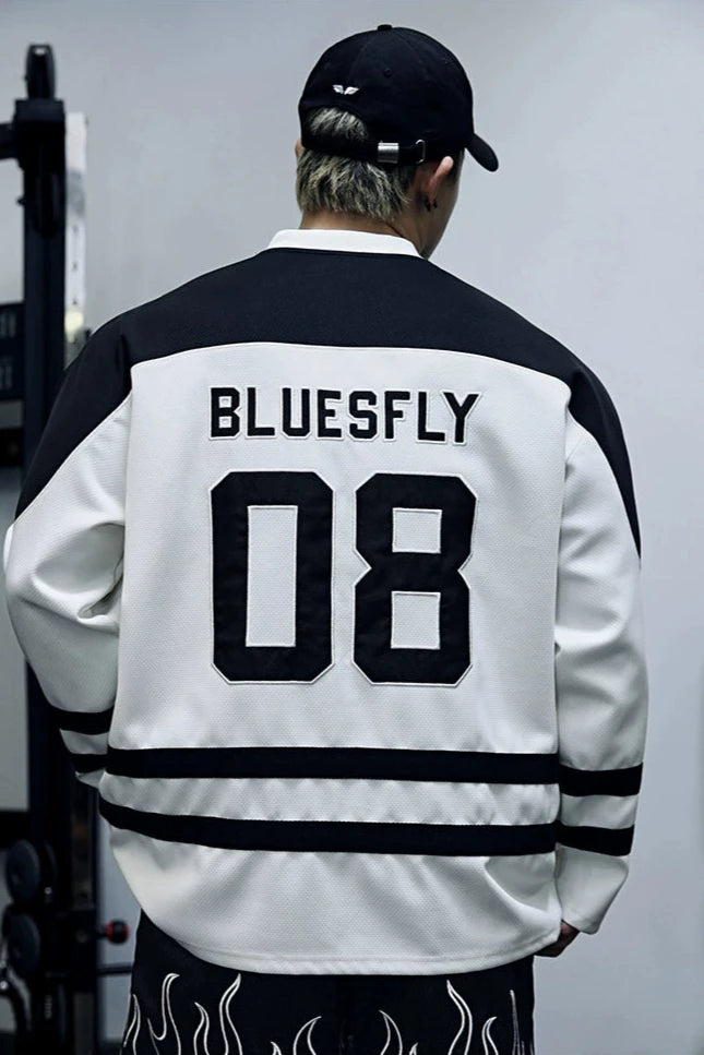 Crew Neck Athleisure Long Sleeve Shirt #BF030
