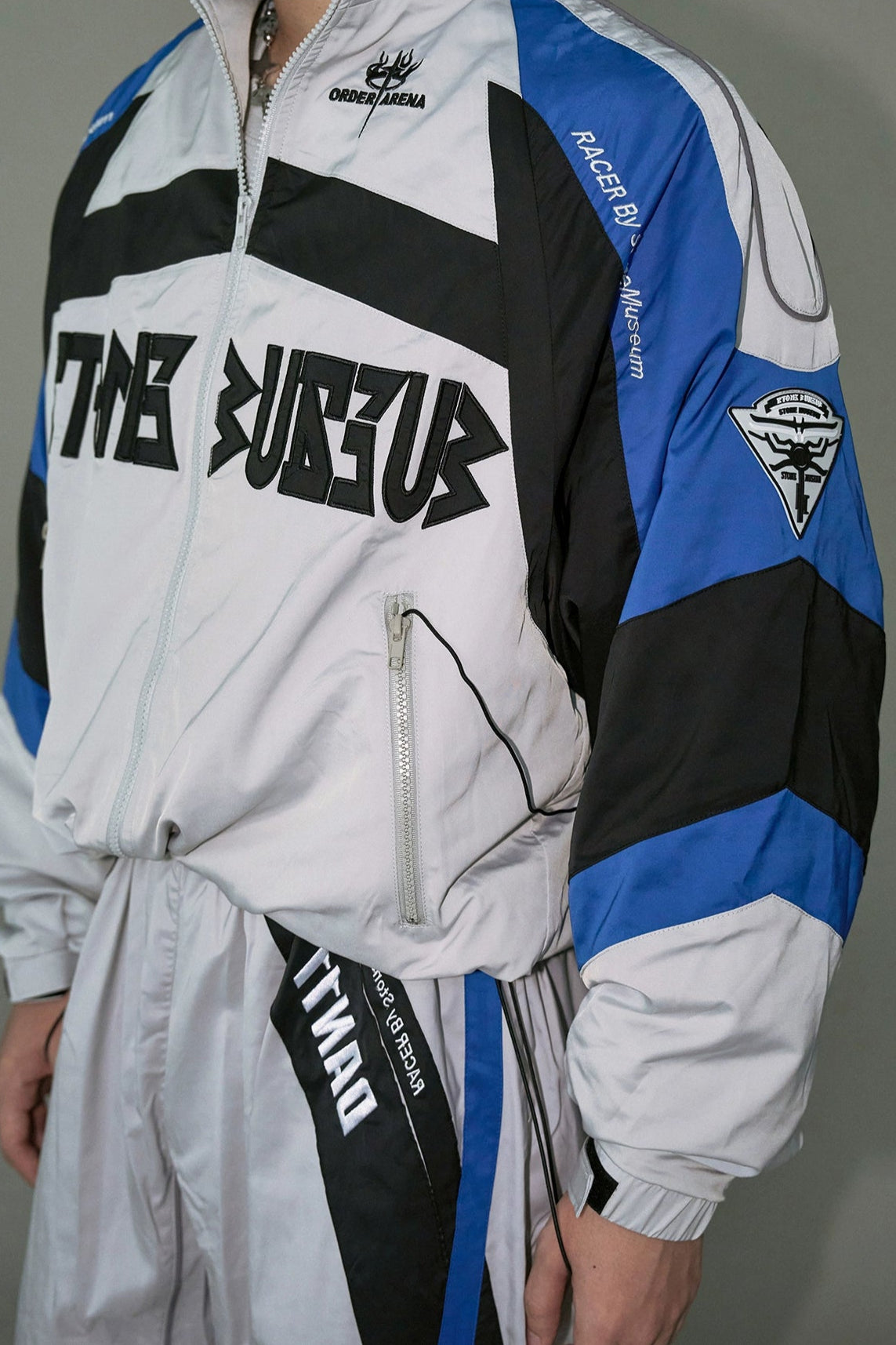 Gray Street Racer Jacket #YG005