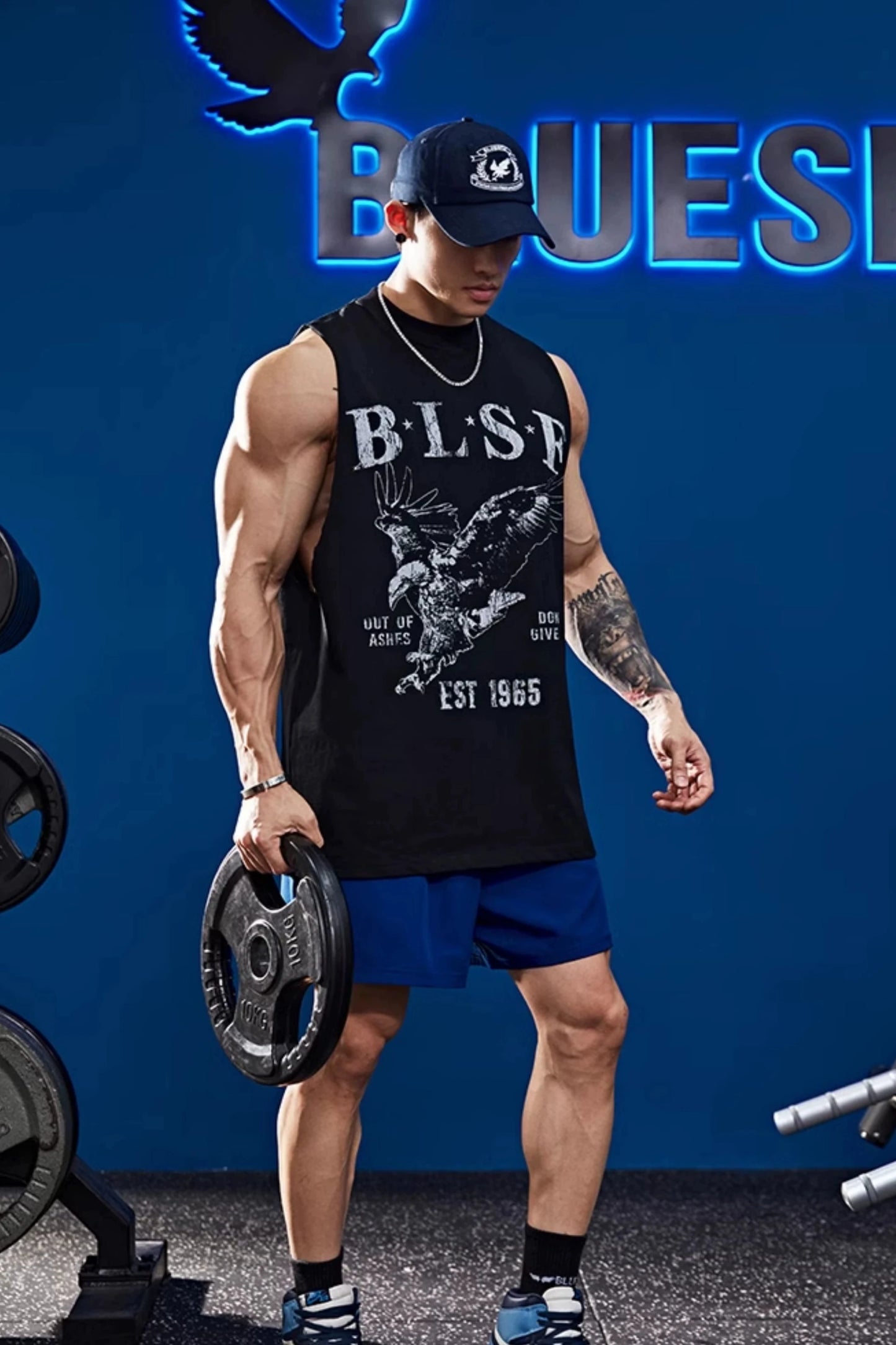 Street Muscle Sleeveless Shirt #BF007