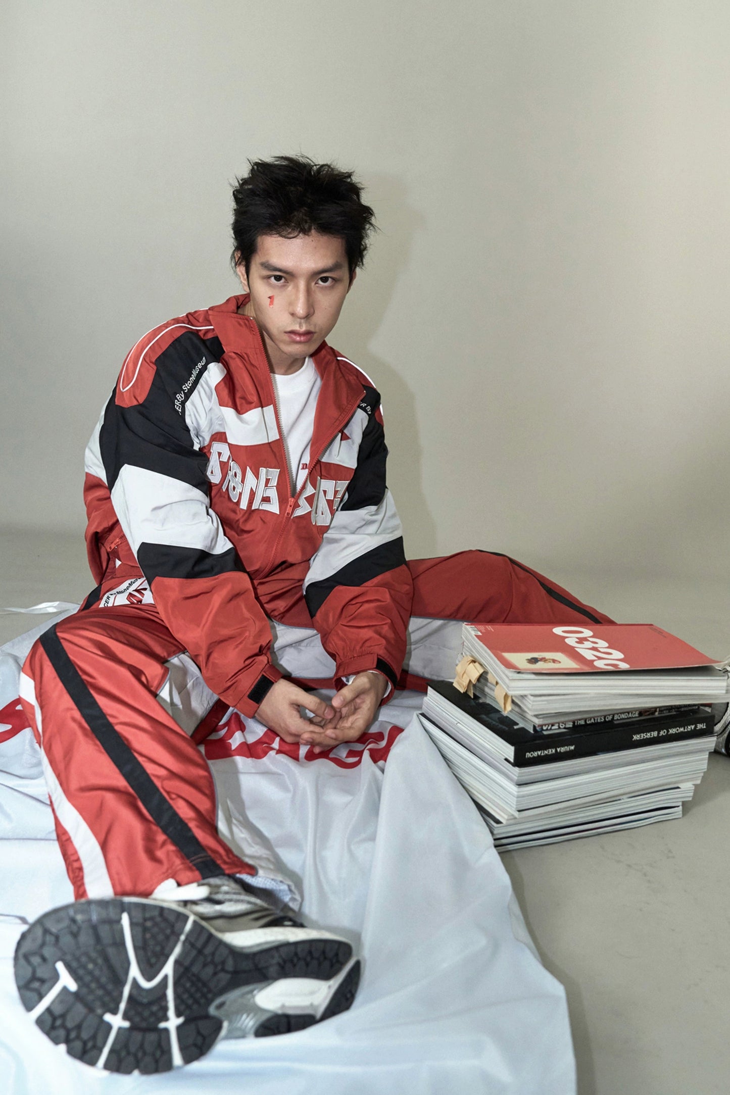 Red Street Racer Jacket #YG008
