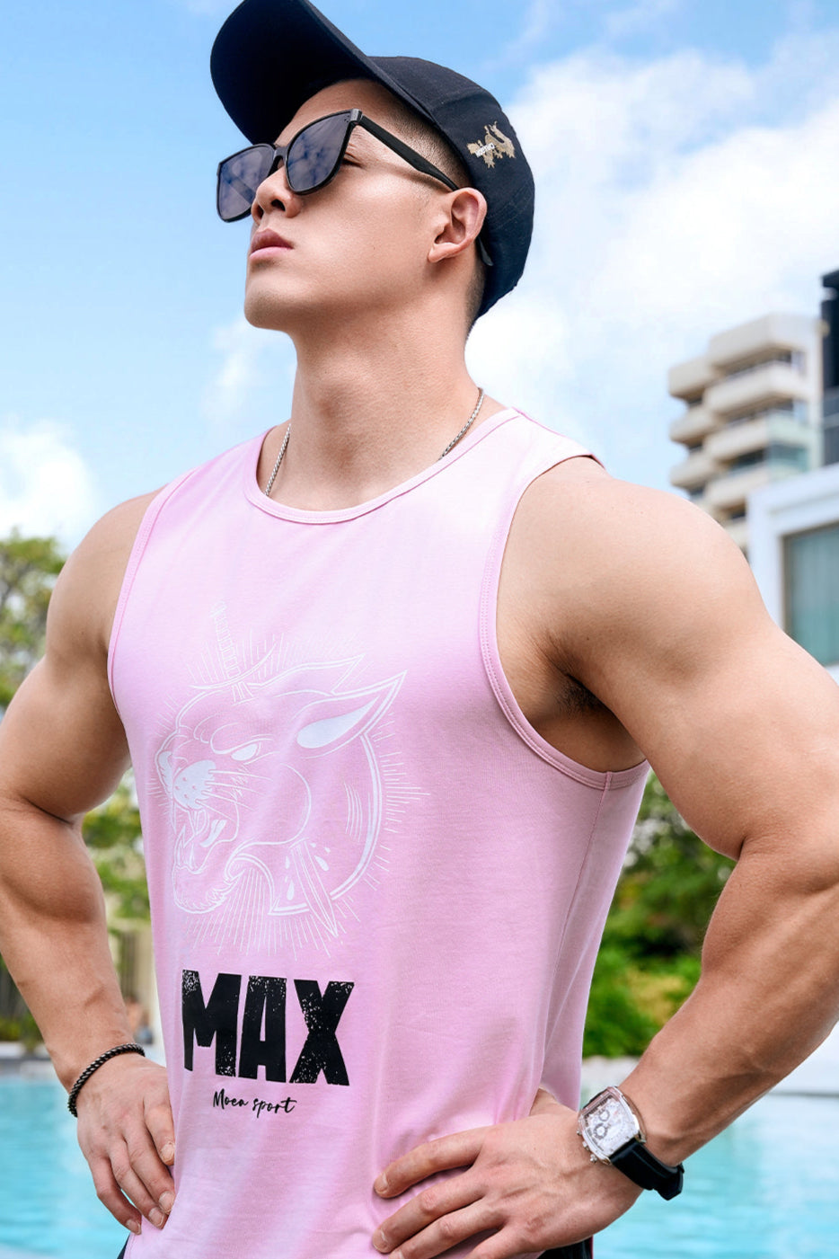 Tiger Power Tank Top #MS006