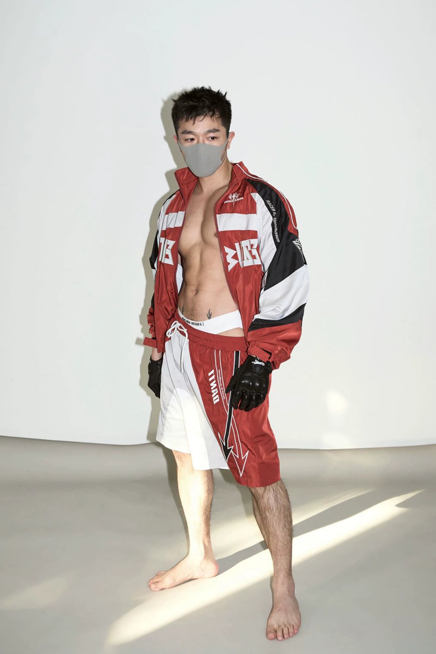 Red Street Racer Jacket #YG008