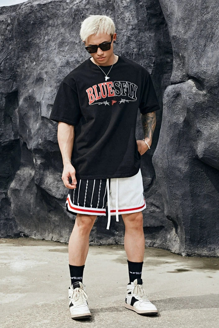 Casual Print Half Sleeve T-Shirt #BF036