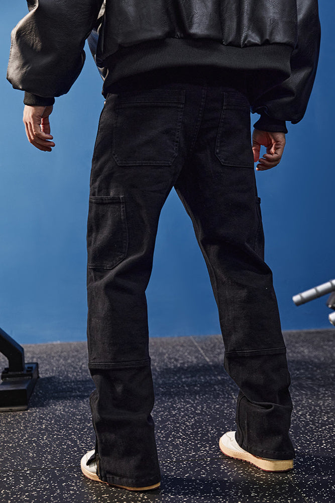 Straight Leg Casual Jeans #BF071