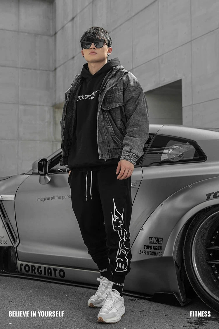 Stone Gray Denim Jacket #BF028