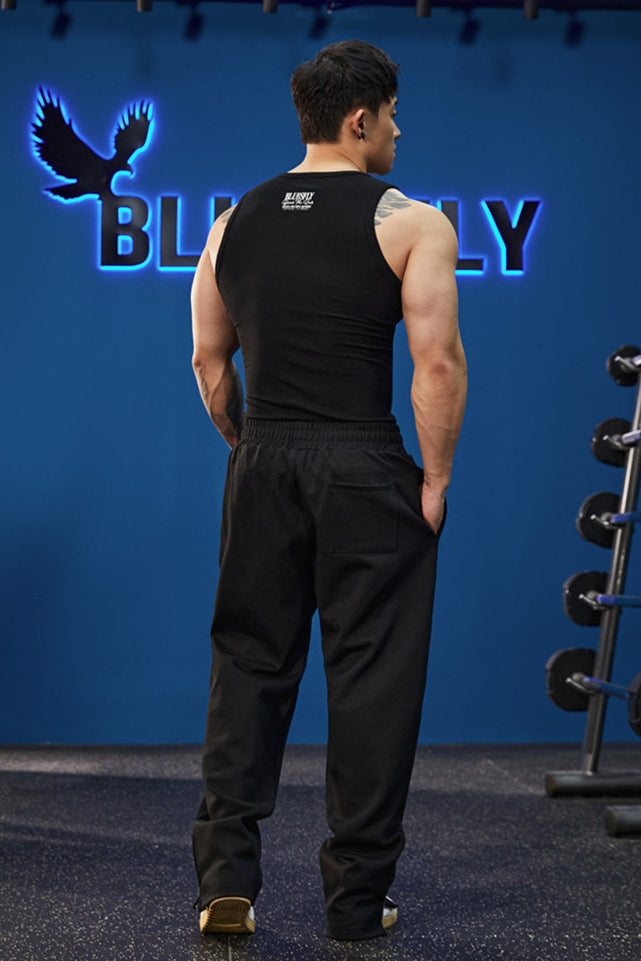Fitness I-Tank and straight leg sweatpants set #BF059