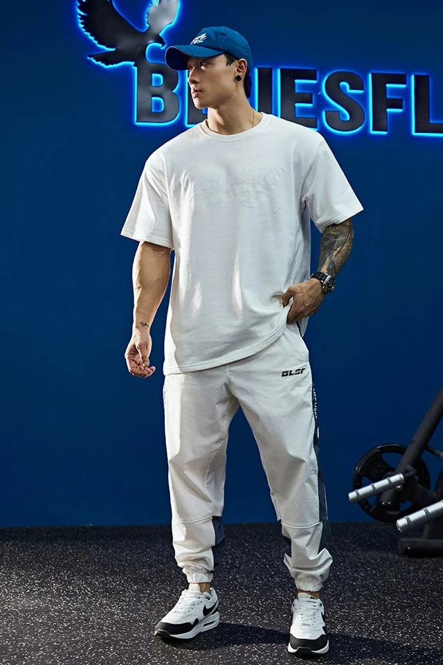 Outdoor cropped line pants #BF004