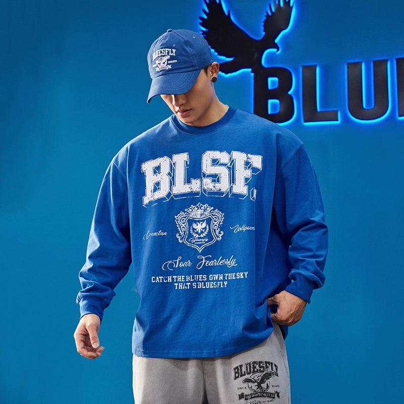 Vintage Crest Longsleeve #BF105