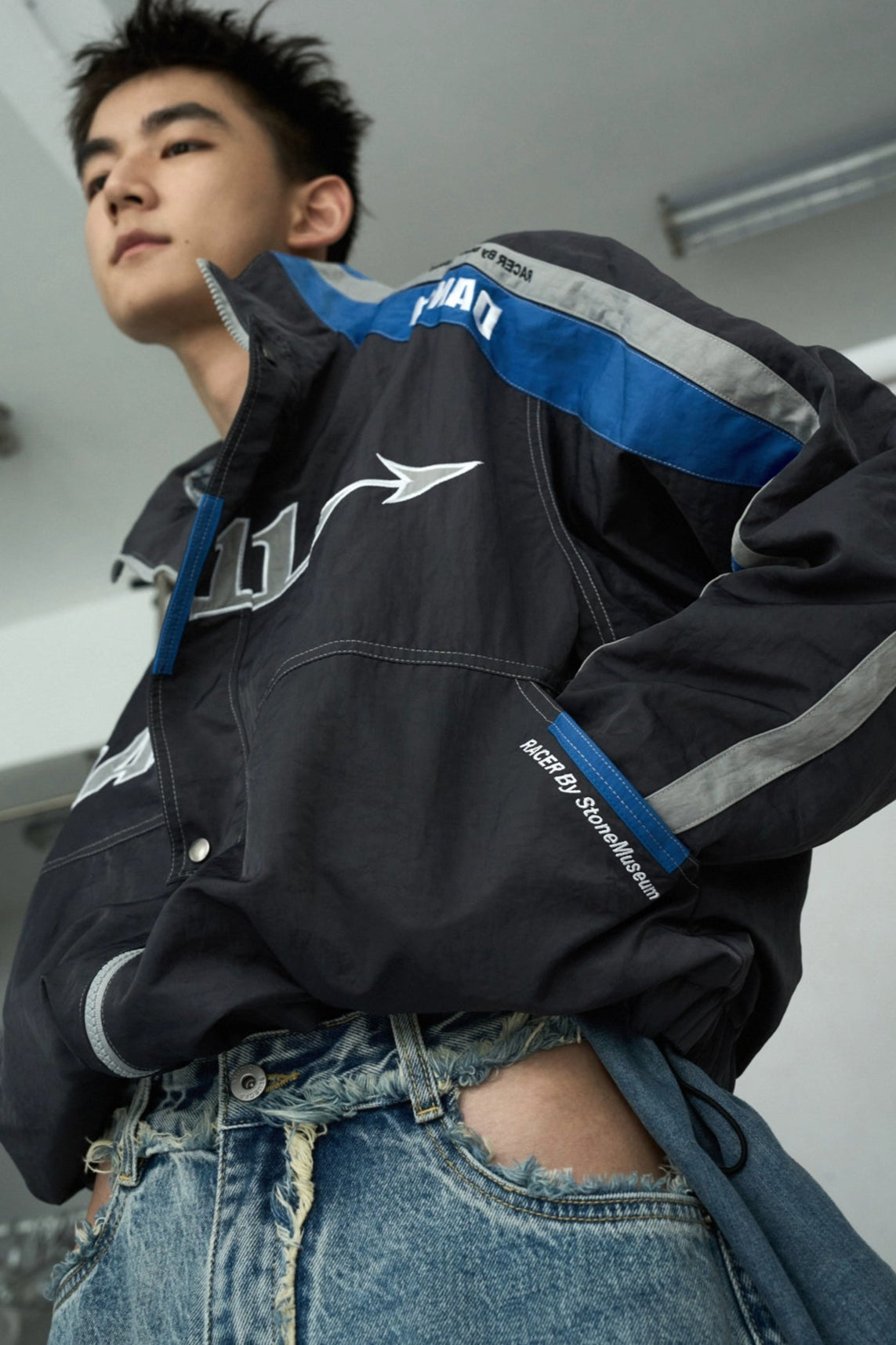 Dark Track Racer Jacket #YG010