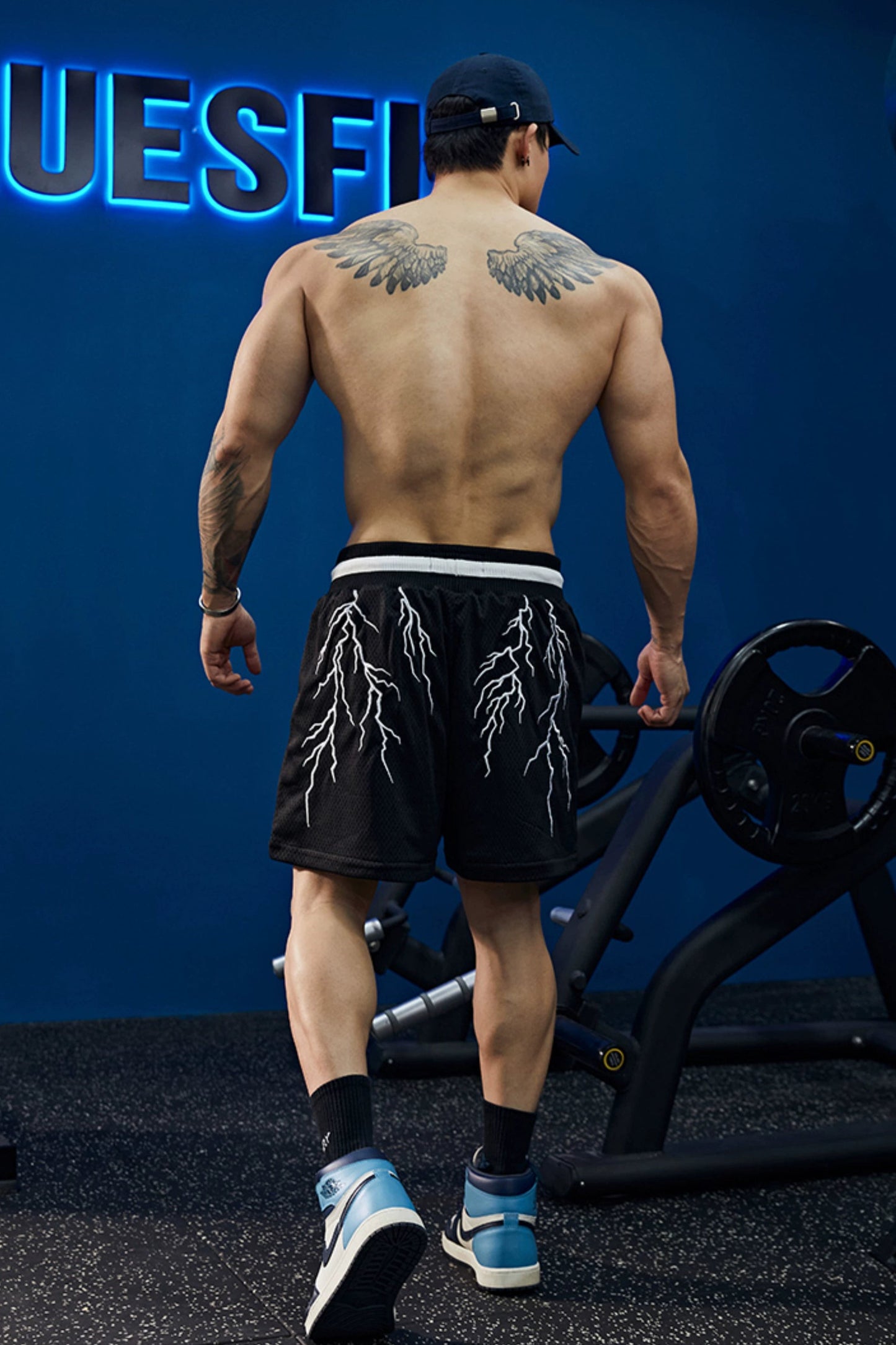 Lightning Flash Gym Shorts #BF078
