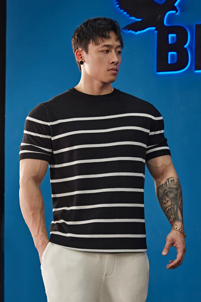 Urban Stripe Fit T-Shirt #BF102