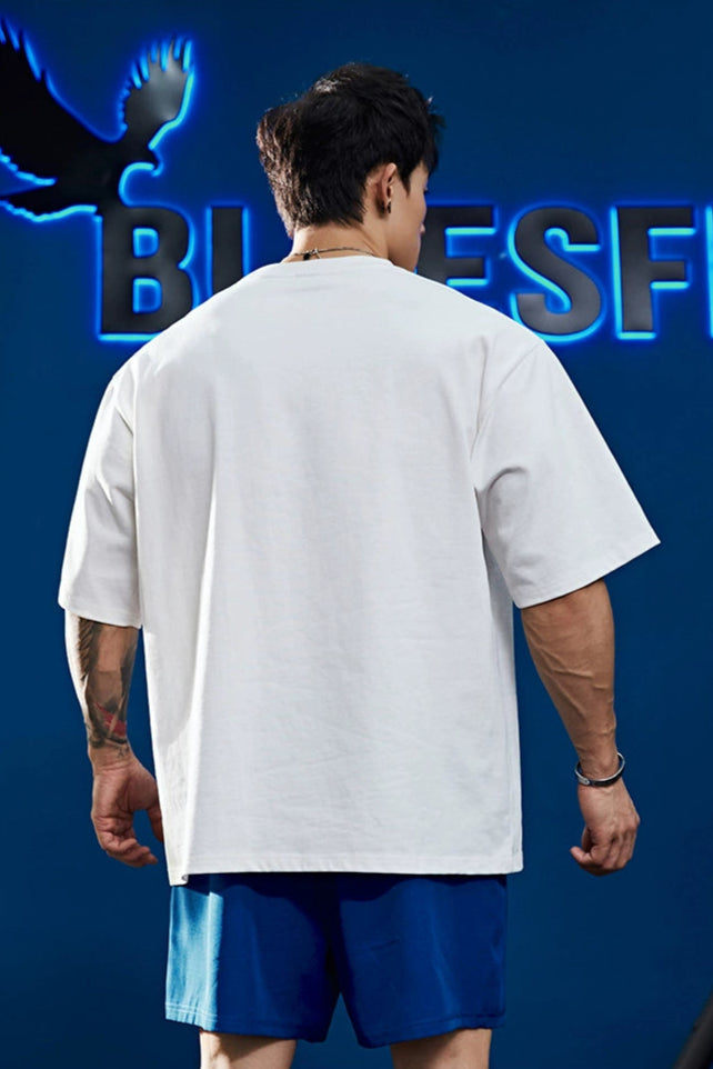 Gridiron Eagle Oversize T-shirt #BF083
