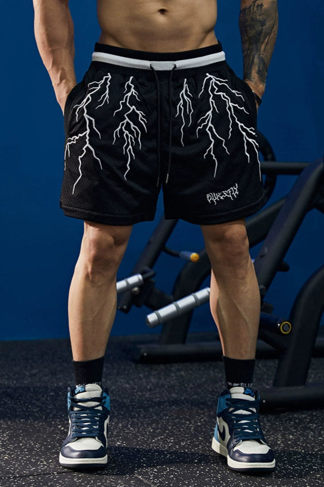 Lightning Flash Gym Shorts #BF078