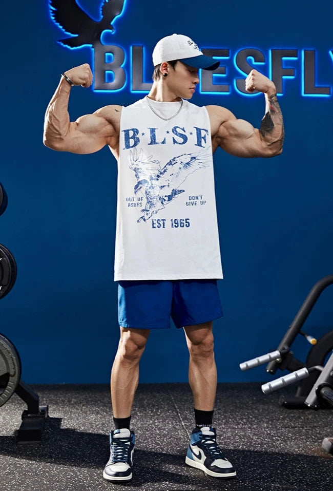 Street Muscle Sleeveless Shirt #BF007