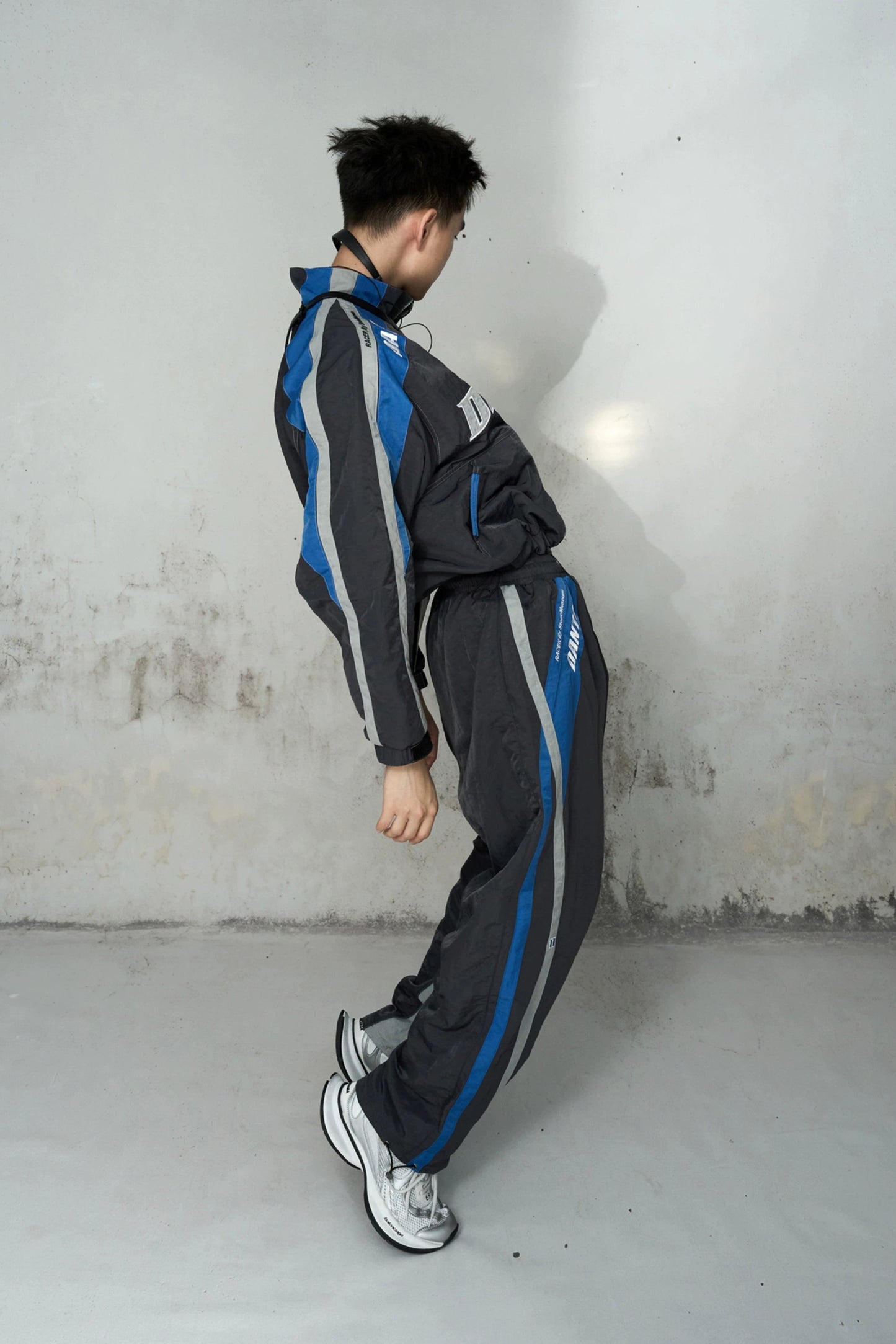 Dark Track Racer Pants #YG011