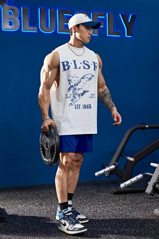 Street Muscle Sleeveless Shirt #BF007