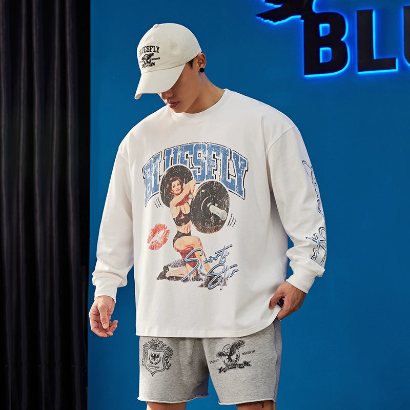 Power Art Oversized Long Sleeve #BF104