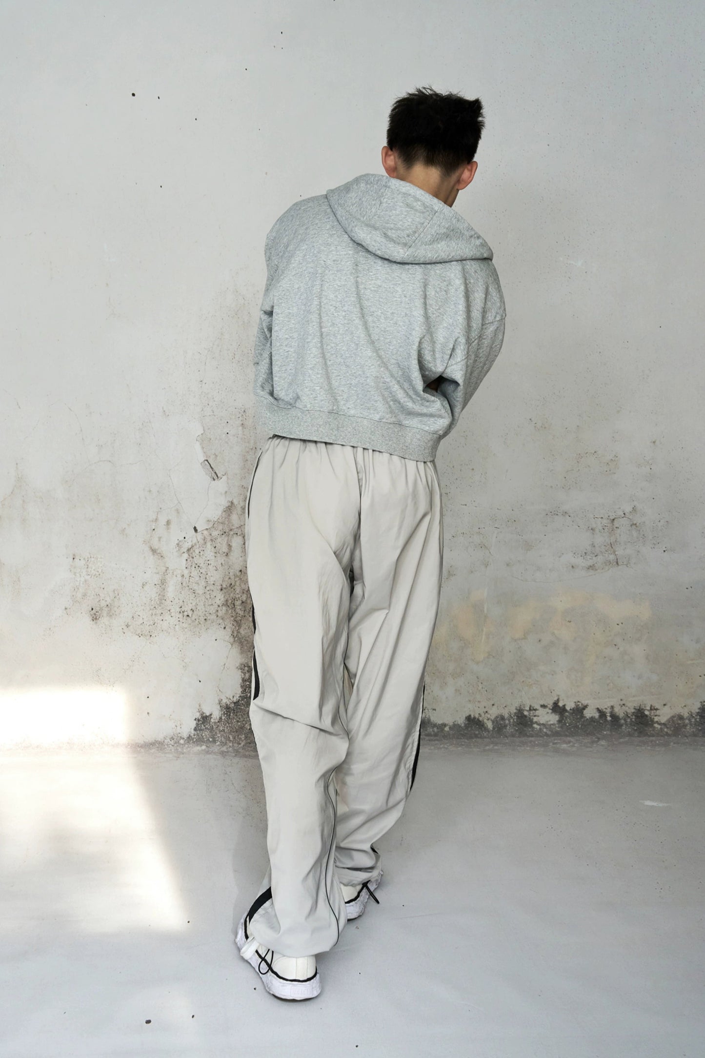 Gray Street Racer Pants #YG006