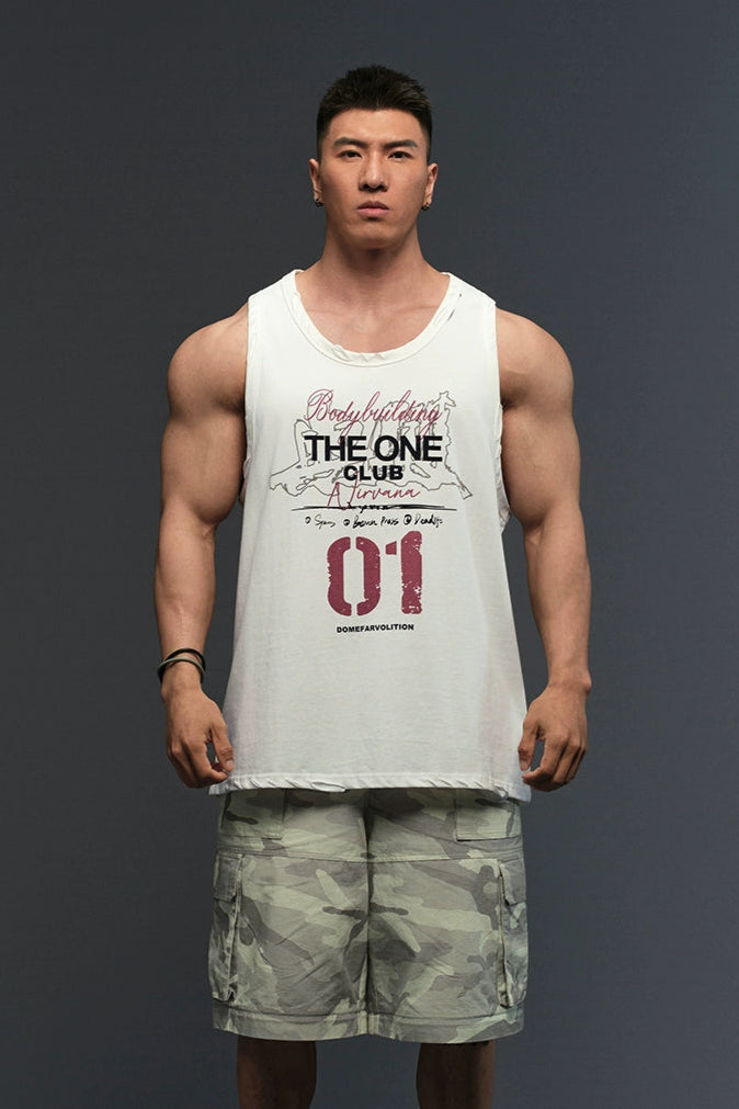 Nirvana Damage Fit Tank #TK020