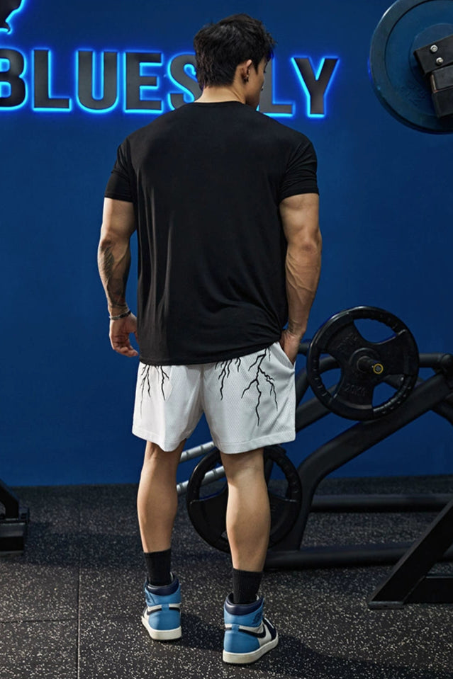 Lightning Flash Gym Shorts #BF078