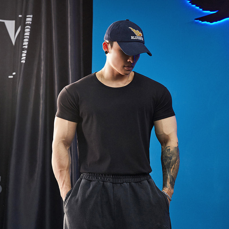 Relaxed Neck Stretch Fit T-Shirt #BF141