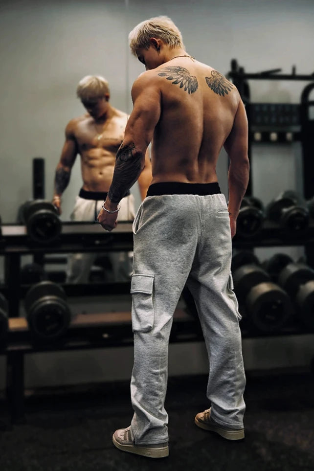 Fitness cargo pants #BF026