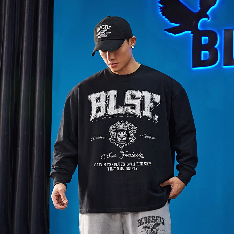 Vintage Crest Longsleeve #BF105