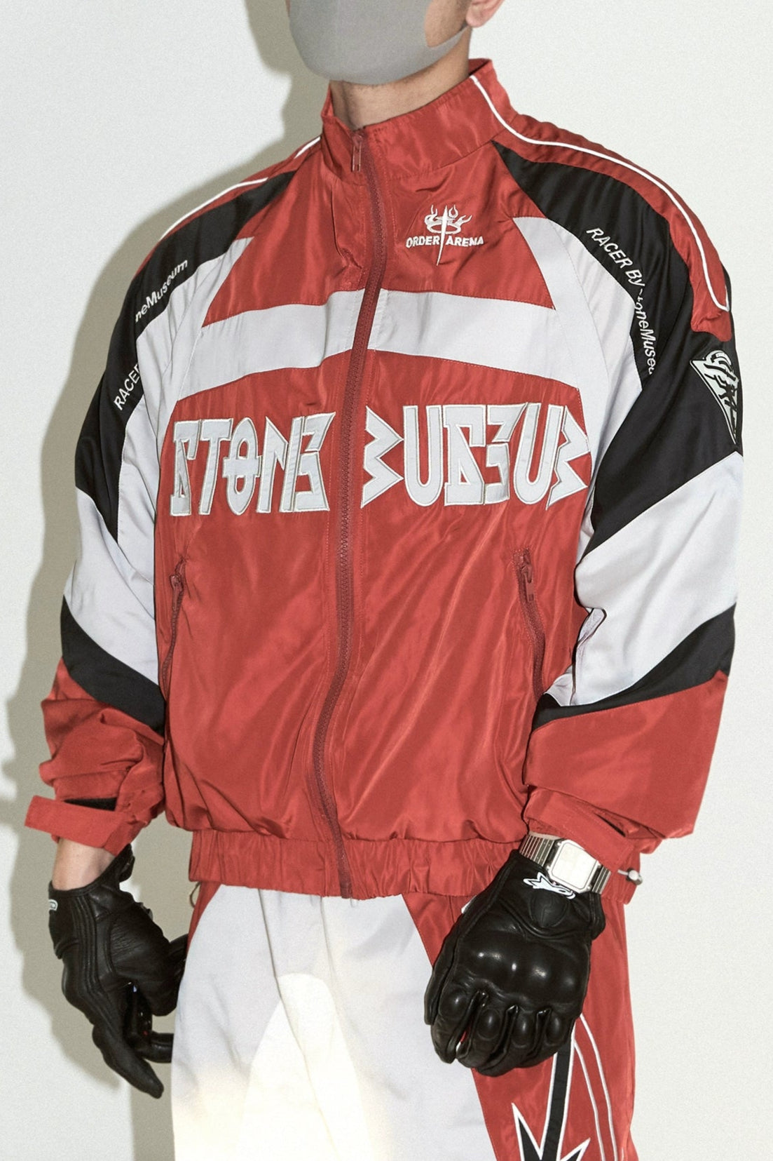 Red Street Racer Jacket #YG008