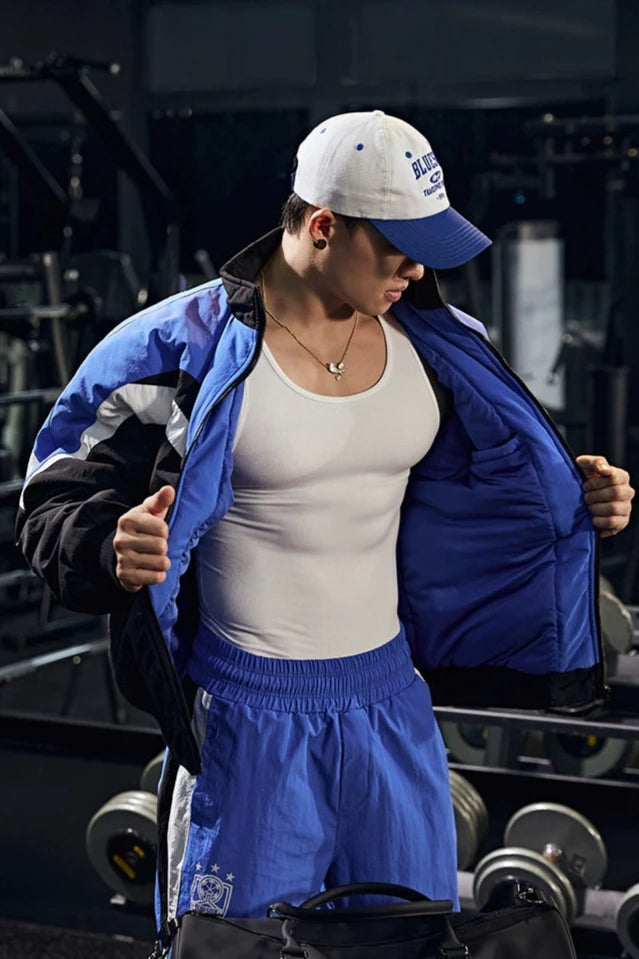 Cotton filling baseball jacket #BF040