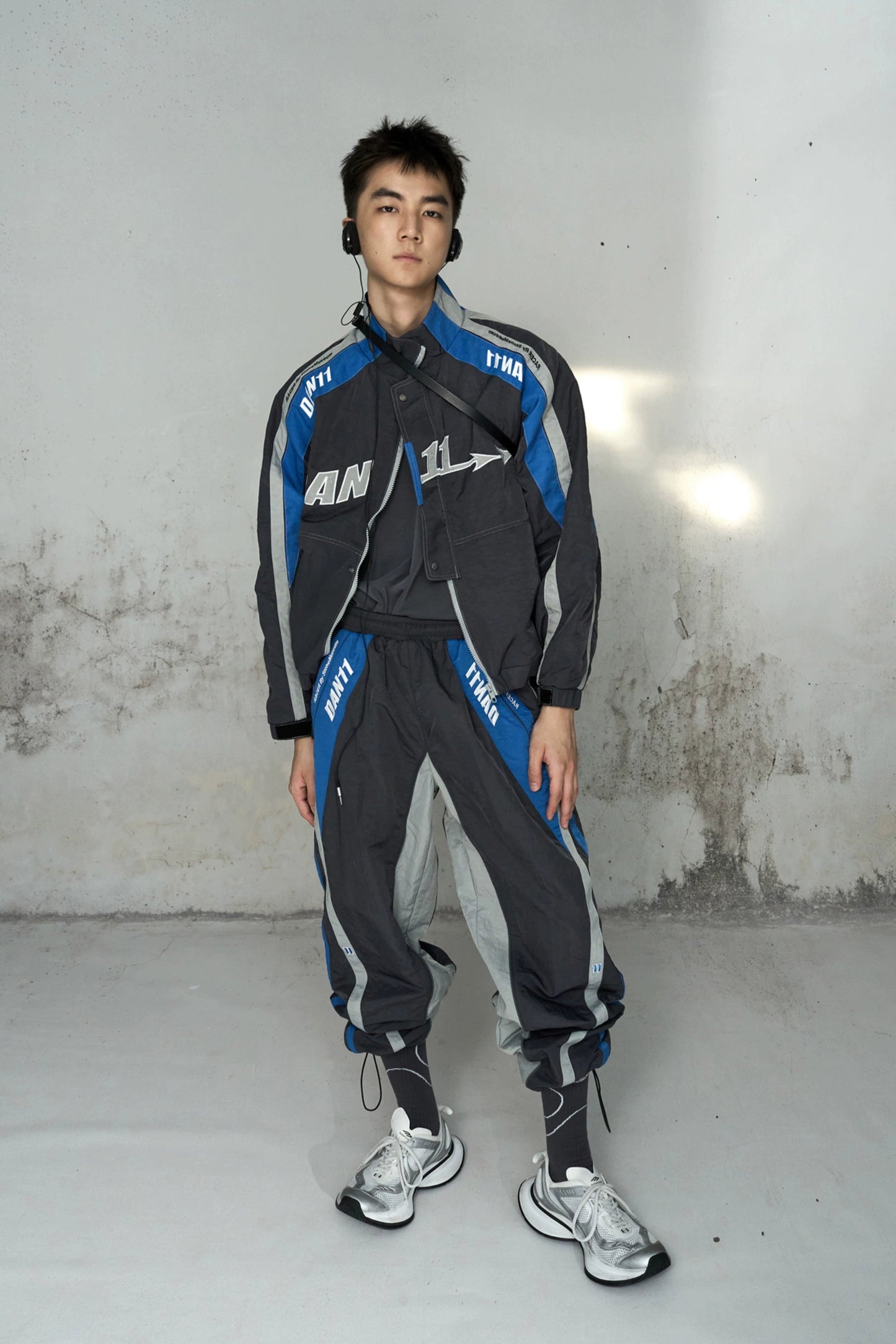 Dark Track Racer Pants #YG011