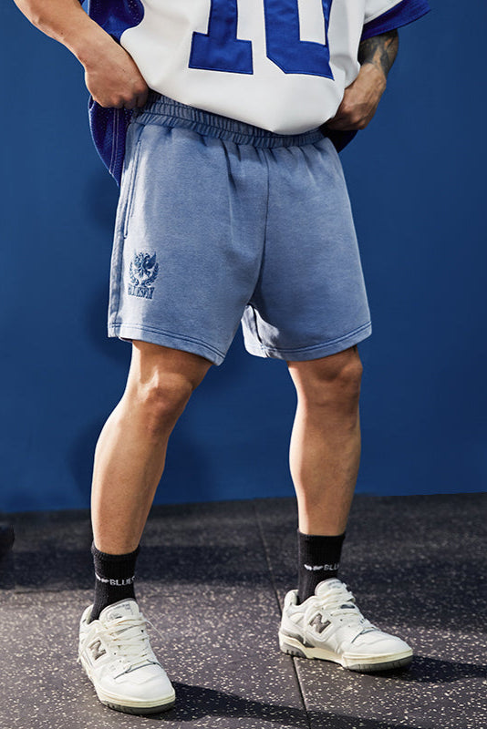 Wash Color Athleisure Shorts #BF054