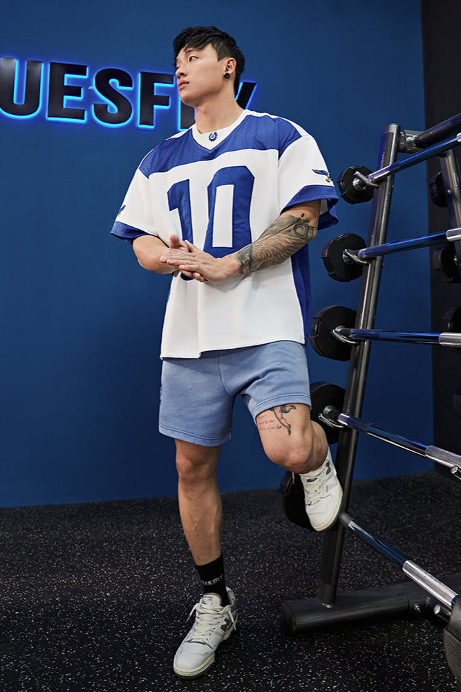 Wash Color Athleisure Shorts #BF054