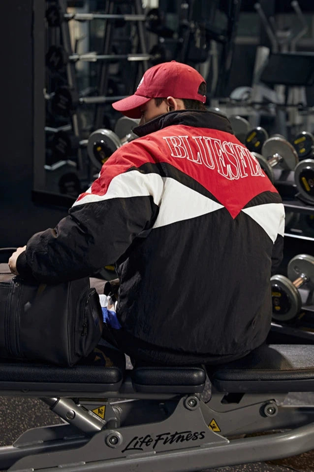 Cotton filling baseball jacket #BF040