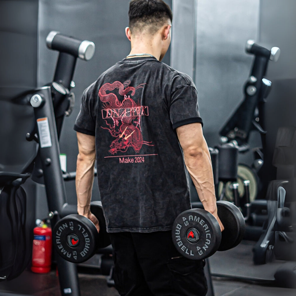Dragon Limited Washed T-Shirt #DH002