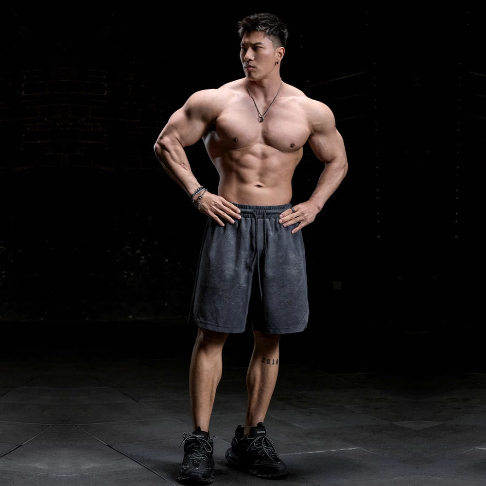 Vintage Tie-Dye Gym Shorts #MD105