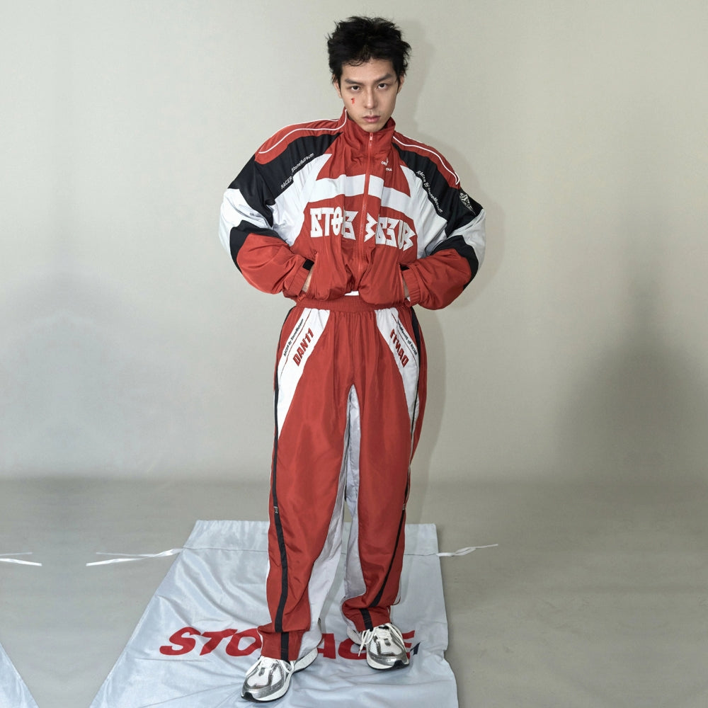 Red Street Racer Jacket #YG008