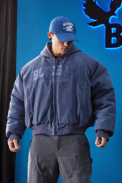 Fade Heavy Bomber Hoodie  #BF131