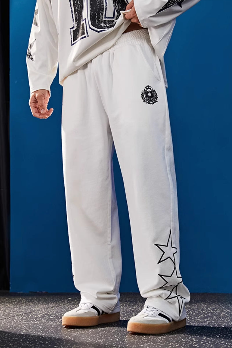 Starline Varsity Straight Sweatpants  #BF126