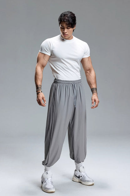 SlimFit High-Neck T-Shirt  #MD097