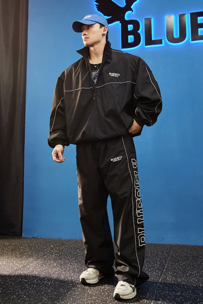 Outline Graphic Track Jacket  #BF159