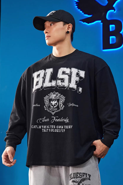Vintage Crest Longsleeve  #BF105