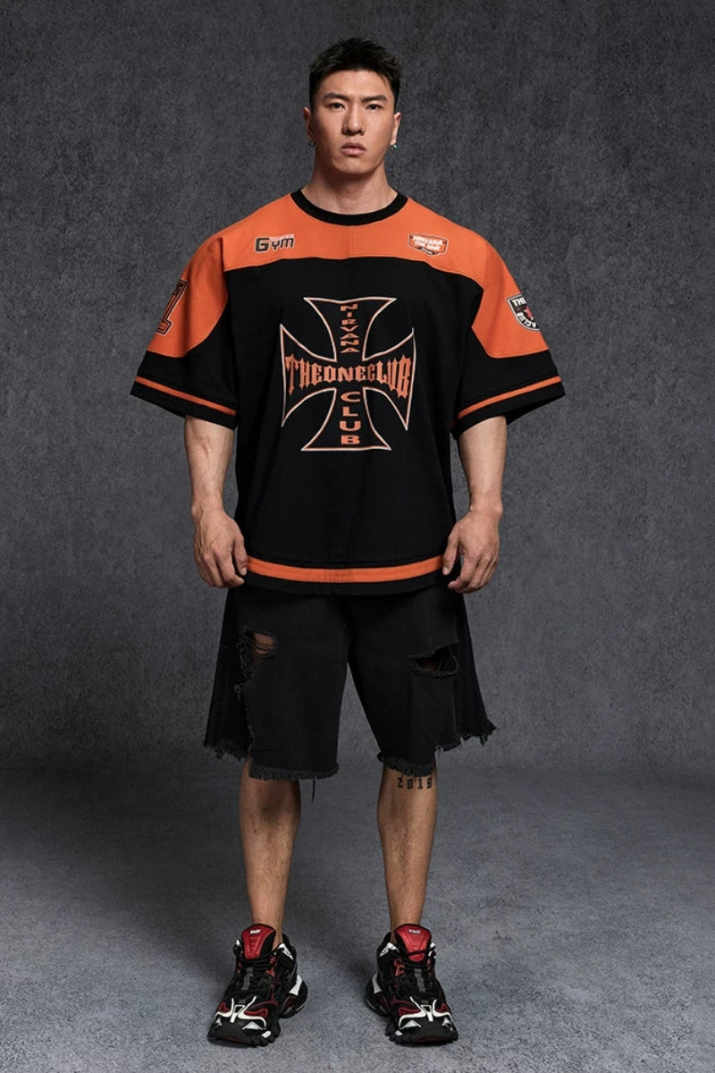 Multi Badge Block IceSkin T-Shirt  #TK035