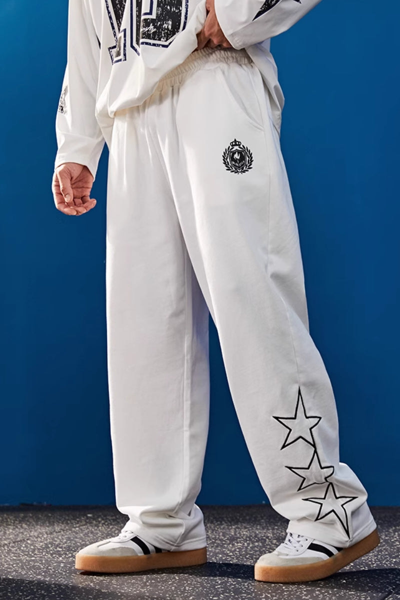 Starline Varsity Straight Sweatpants  #BF126