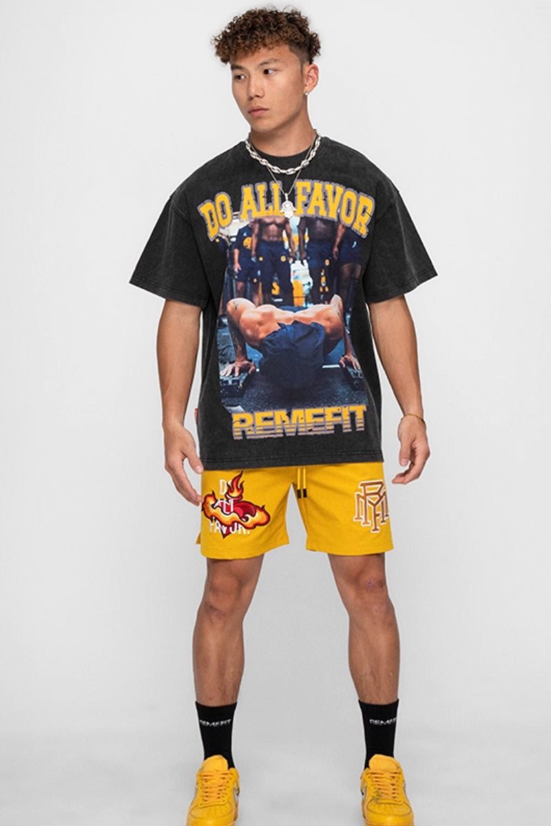 Heavy Hit Graphic T-Shirt  #RF003