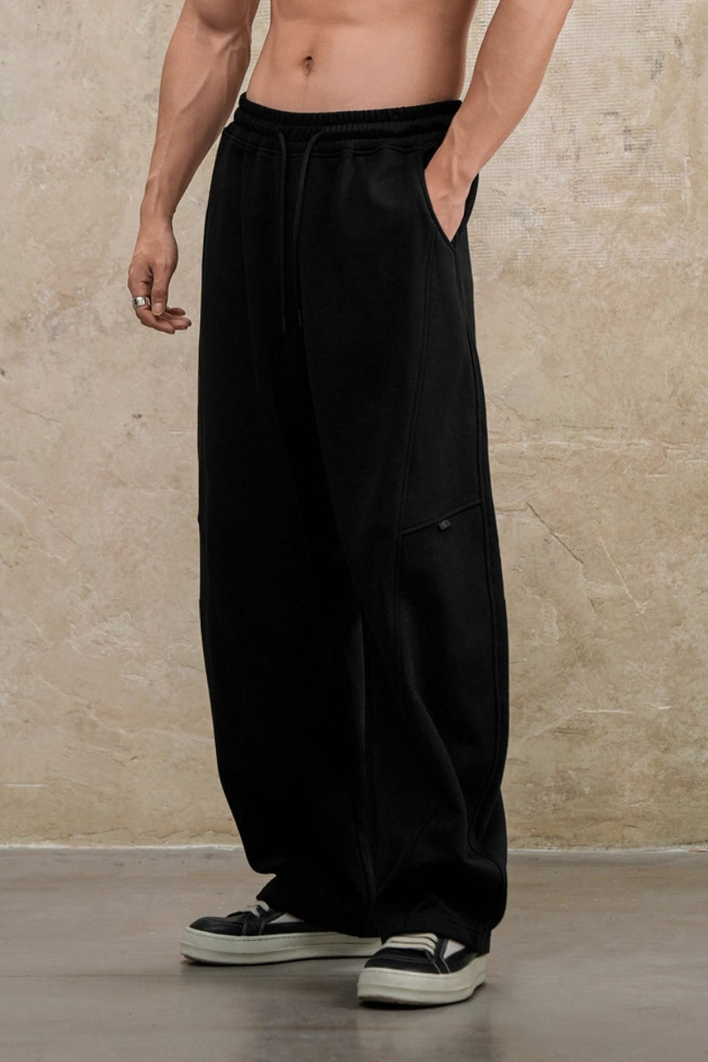 Arc Cut Relax Sweat Pants  #LM037